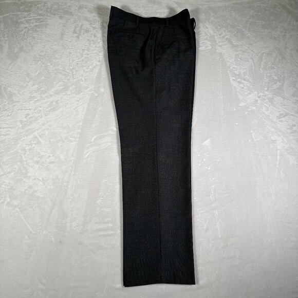 Lauren Ralph Lauren Dress pants Men Size W38 L32 Gray Slash Pockets Flat Front - Picture 11 of 11